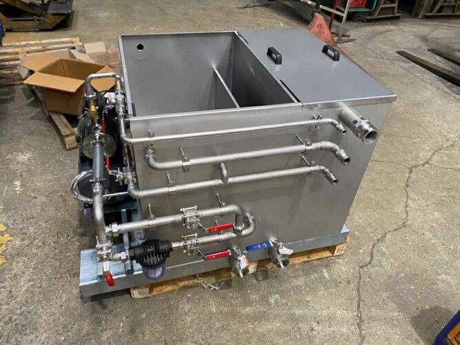 Skid de filtration et pompage ENVA